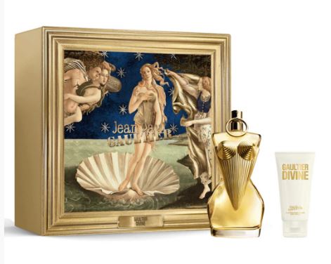 Estuche Jean Paul Gaultier Divine Mujer 2pzs 100ml EDP+Crema